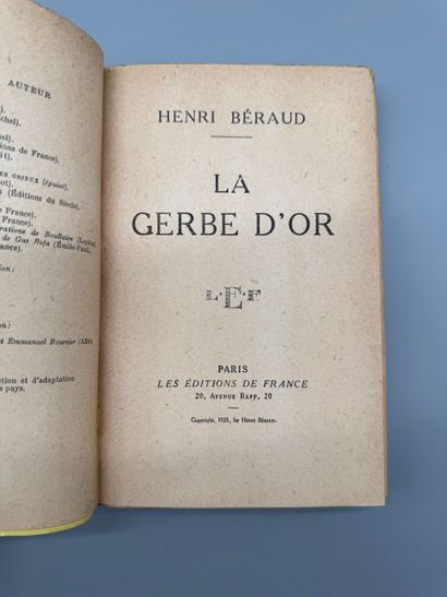 Set of 5 EO publications
- Henri BERAUD,...
