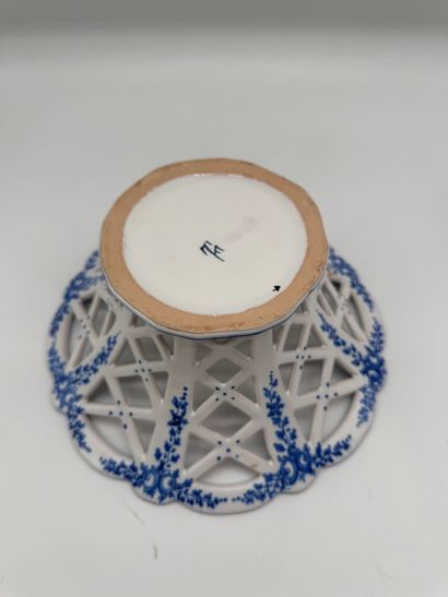 Emile Tessier (Malicorne) - Set of Openwork...