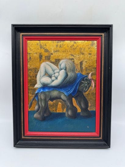 Europa and Zeus 
Oil on canvas depicting...