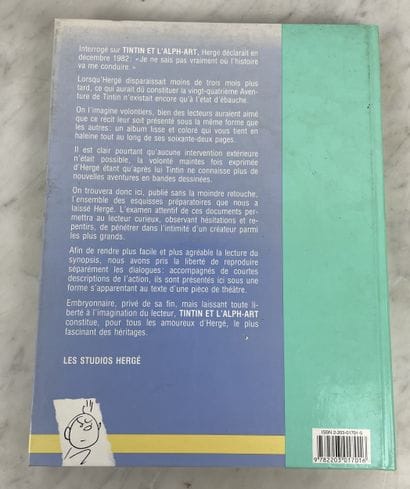 Hergé - Tintin and the Alph-Art - 1986
A...