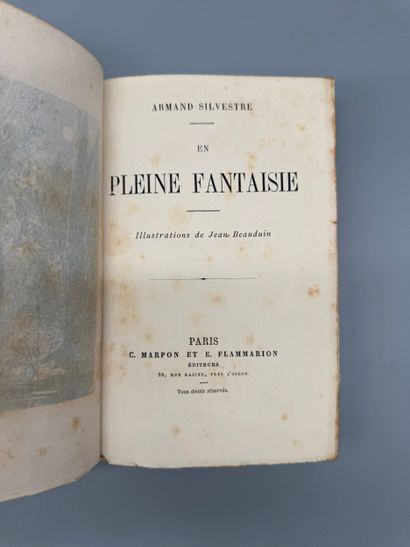 SILVESTRE, Armand (1837–1901) — A set of...