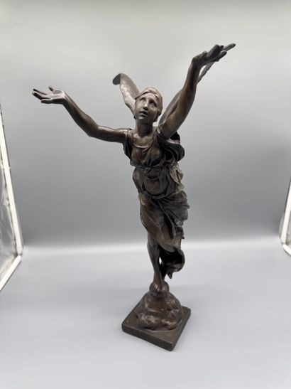 DILLENS, Julien (1849–1904) – Winged Genius
Damage...