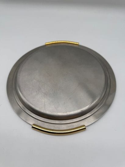 Silver plated serving bell
Oval silver plated...