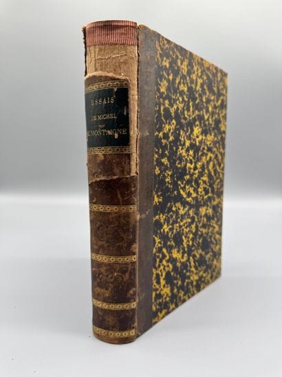 MONTAIGNE, Michel - Essays - 1836
Paris,...