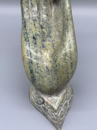 SOUTHEAST ASIA - Green Stone Hand of Buddha
Sculpture...
