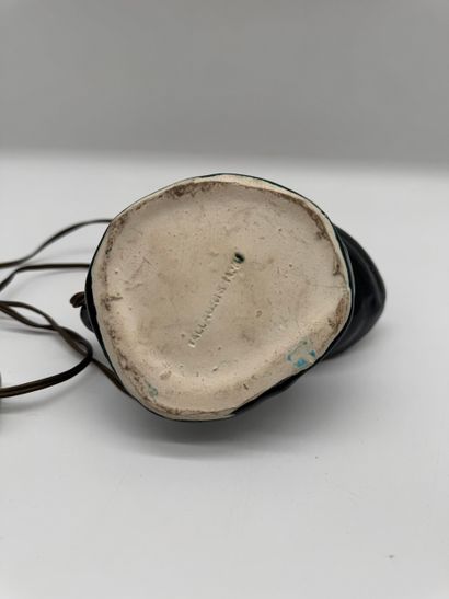Vallauris - Lampe coquillage en céramique...