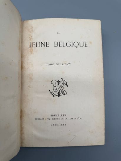 La Jeune Belgique - Volume II - Various Authors
Brussels,...
