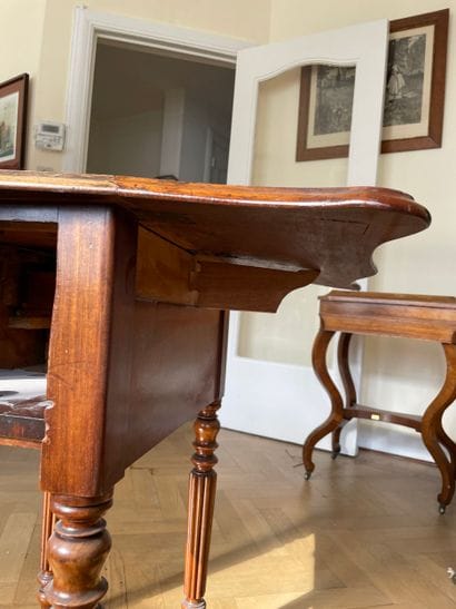 Louis-Philippe drop-leaf table, France, circa...