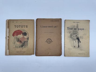 Ensemble de trois volumes brochés illustrés
-...