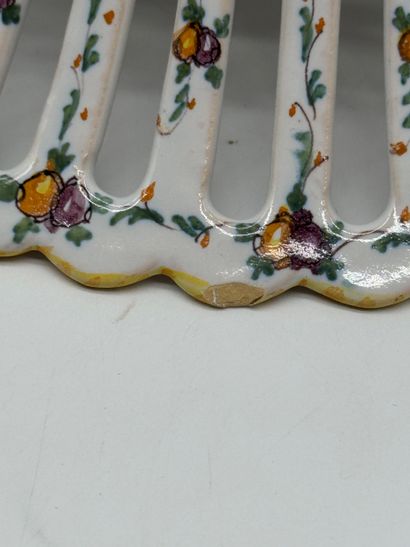 Emile Tessier (Malicorne) - Set of Openwork...