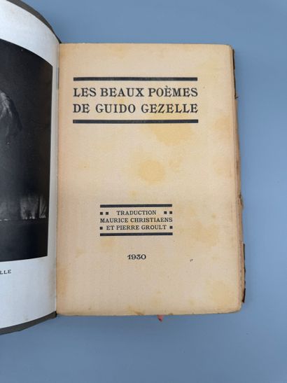 GEZELLE, Guido (1830–1899) — *Les Beaux Poèmes...