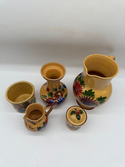 Emile Tessier - Malicorne
Set of hand-painted...