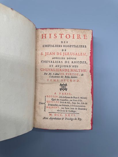 VERTOT, René-Aubert de (1655–1735) — History...