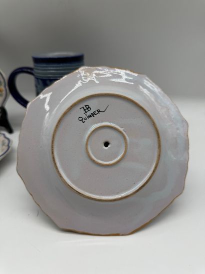 Set of European ceramics, 20th century
Includes:
-...