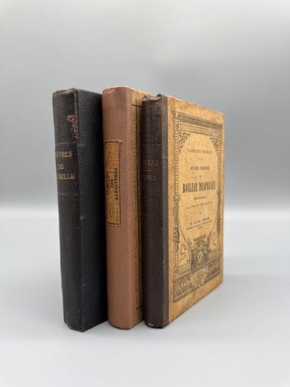 LA BRUYERE, BOILEAU-DESPREAUX, and CORNEILLE—A...