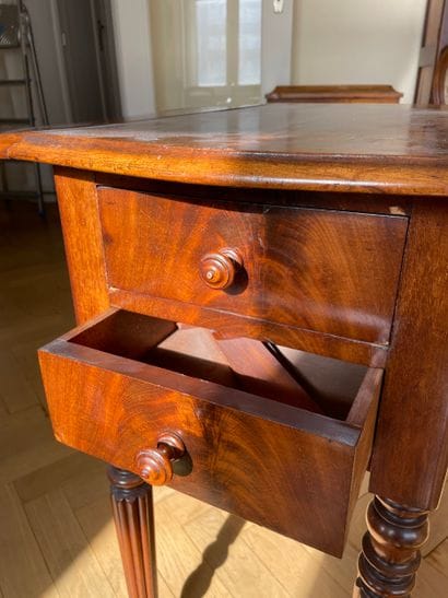 Louis-Philippe drop-leaf table, France, circa...