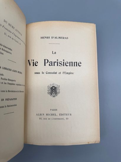 D'ALMERAS, Henri; COCHELET, Louise; and ROSEBERY...