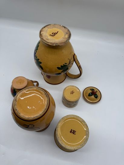 Emile Tessier - Malicorne
Set of hand-painted...