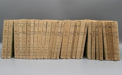 LES CAHIERS VERTS - HALEVY Daniel, incomplete
Set...
