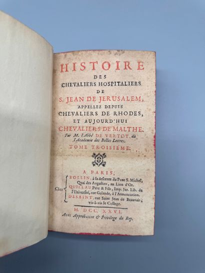 VERTOT, René-Aubert de (1655–1735) — History...