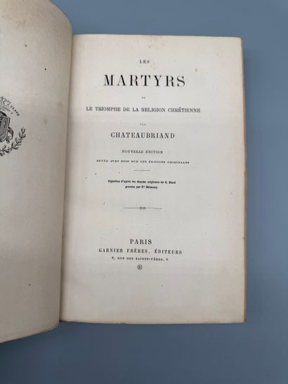 CHATEAUBRIAND, François-René (1768–1848)...