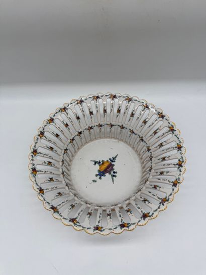 Emile Tessier (Malicorne) - Set of Openwork...