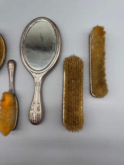 GERMANY 800 SILVER TOILET SET CIRCA 1900–1920
Toilet...