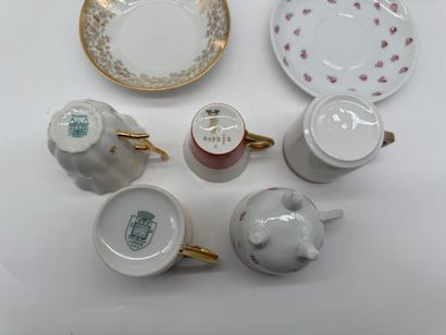 Large porcelain tableware set, primarily...