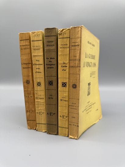 Set of 5 EO publications
- Henri BERAUD,...