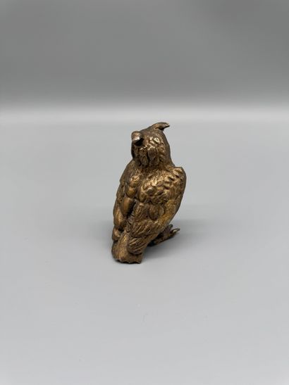 Bronze figurine - Owl.
Height: 8.5 cm.

(Internal...