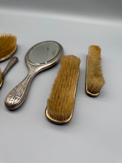 GERMANY 800 SILVER TOILET SET CIRCA 1900–1920
Toilet...