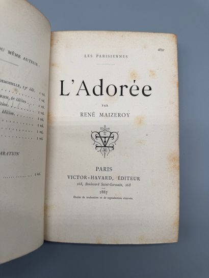 MAIZEROY, René (1856–1918) - First Edition...