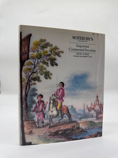 SOTHEBY'S - Important Continental Porcelain...