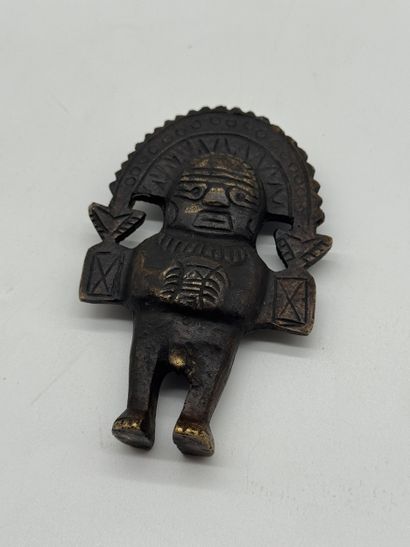 Anthropomorphic Statuette - 20th Century
Double-sided...