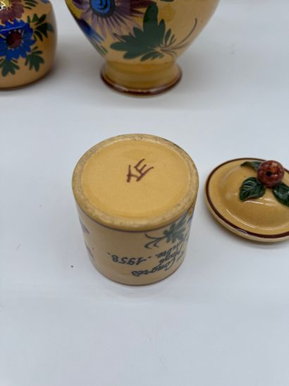 Emile Tessier - Malicorne
Set of hand-painted...