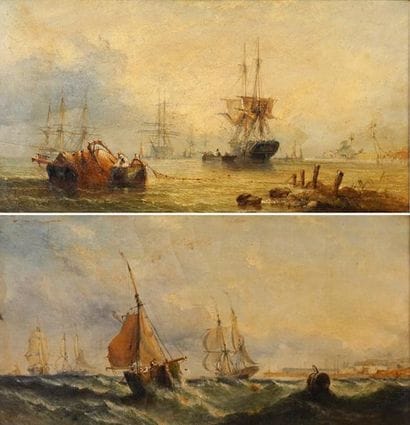 William Callcott KNELL (1830-1876)
Marine
Paire...