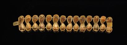Line VAUTRIN (1913-1997)
Large bracelet articulé...