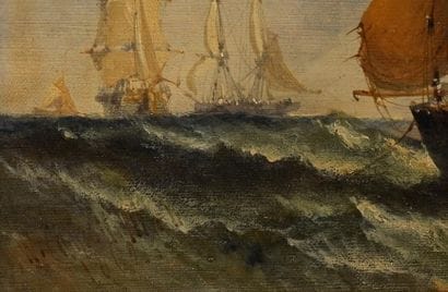 William Callcott KNELL (1830-1876)
Marine
Paire...
