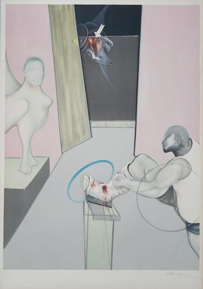 Francis BACON (1909-1992)
Œdipe et le Sphinx,...