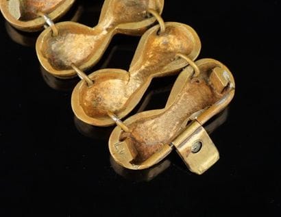 Line VAUTRIN (1913-1997)
Large bracelet articulé...