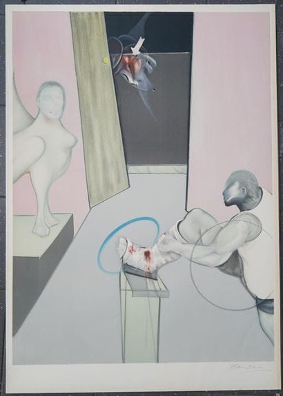 Francis BACON (1909-1992)
Œdipe et le Sphinx,...