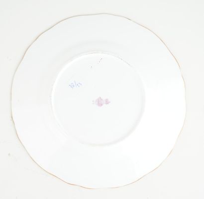 MINTON
Assiette en porcelaine à décor de...