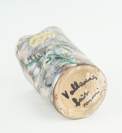 VALLAURIS
Vase en céramique à col évasé à...