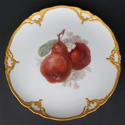 BERLIN, KPM
Suite de 4 assiettes en porcelaine...