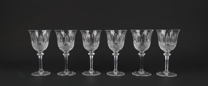 SAINT LOUIS
Modèle TOMMY
Suite de six verres...