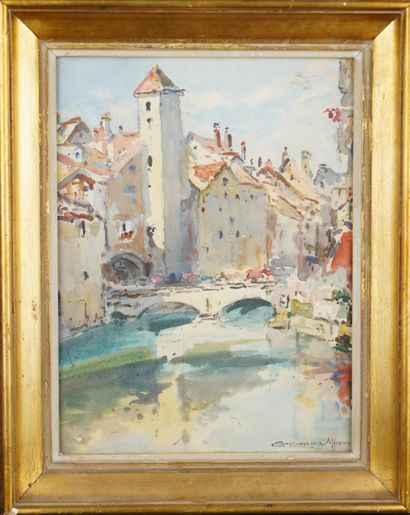 Marthe CHAMBARD-VILLON (1899-1992)
Annecy,...