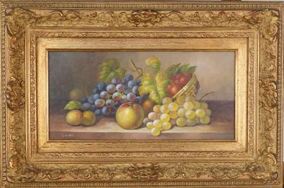 I. BRACKE (XXème siècle)
Nature morte aux...