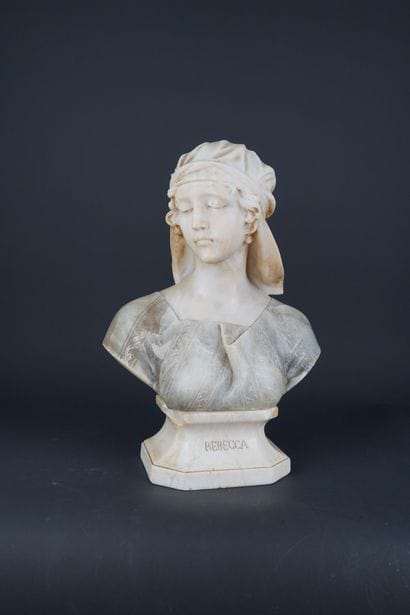 Emilio ZOCCHI (1835-1913) 
Rebecca 
Buste...