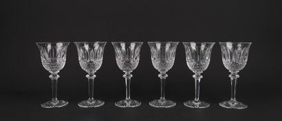 SAINT LOUIS
Modèle TOMMY
Suite de six verres...