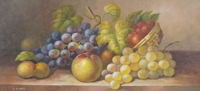 I. BRACKE (XXème siècle)
Nature morte aux...